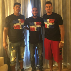 Dominican Republic Pastime Flag T-Shirt