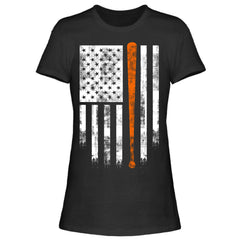 Orange and Black America's Pastime