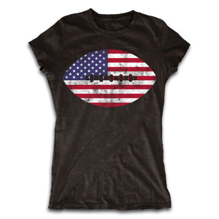 American Flag Football Shirt