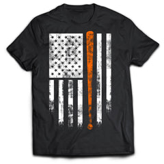 Orange and Black America's Pastime
