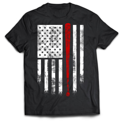 America's Pastime Flag T-Shirt