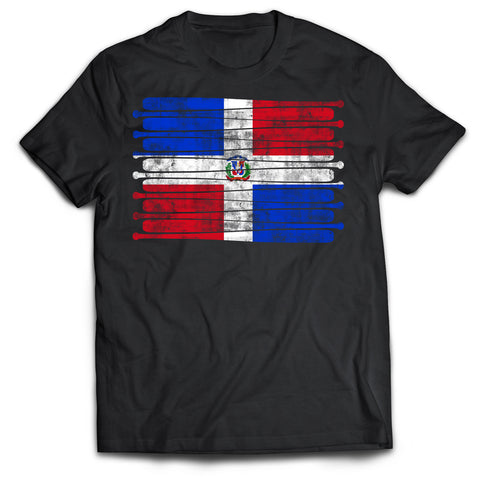 Dominican Republic Pastime Flag T-Shirt