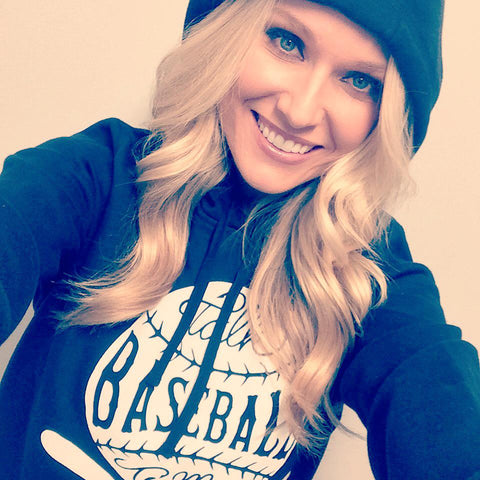 Talk Baseball To Me Hoodie