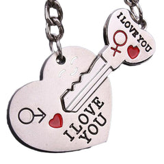 I Love You Keychain Set
