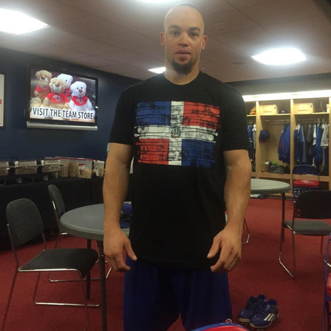 Dominican Republic Pastime Flag T-Shirt