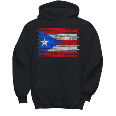 Puerto Rico Baseball Flag Shirt
