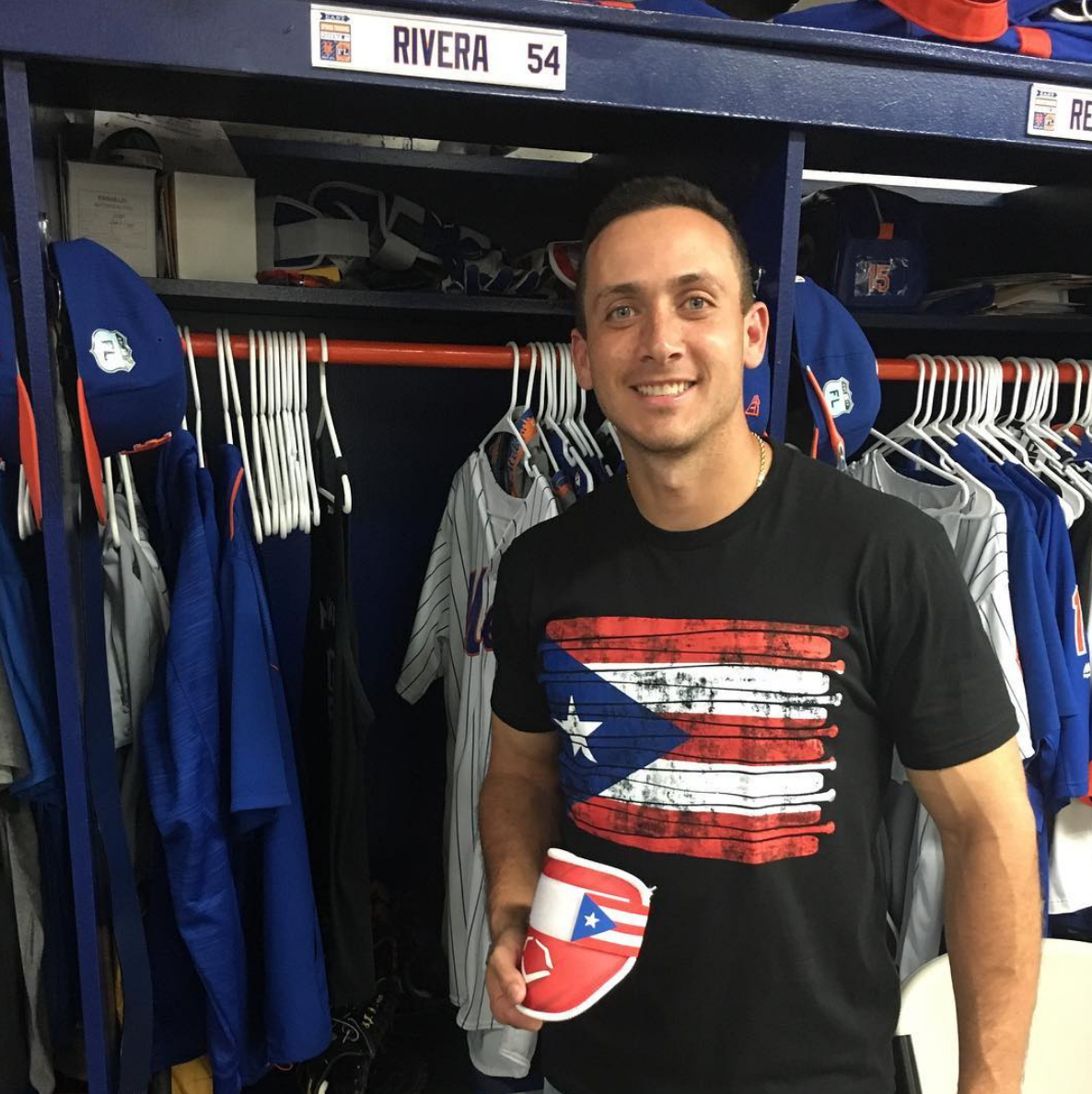 Puerto Rico Baseball Flag Shirt
