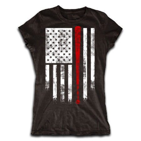 America's Pastime Flag Shirt